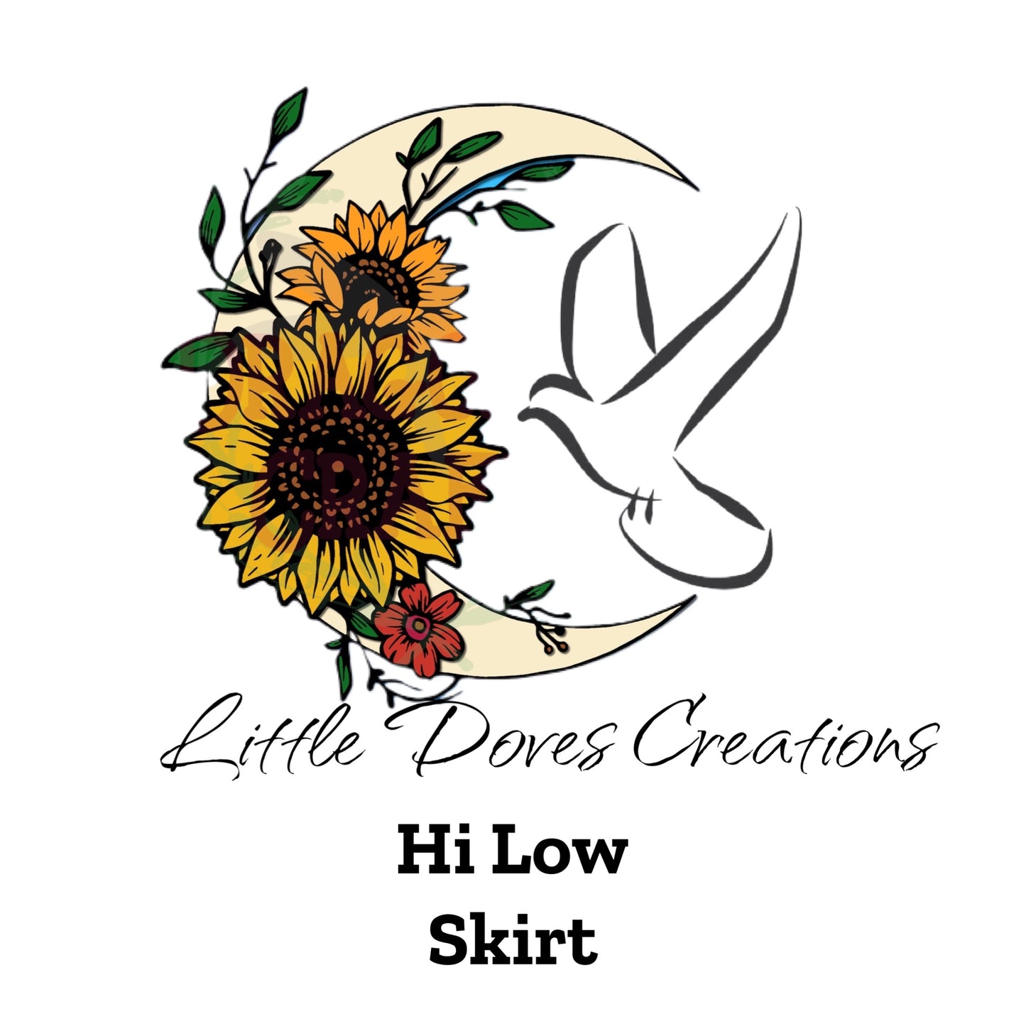 Hi low skirt