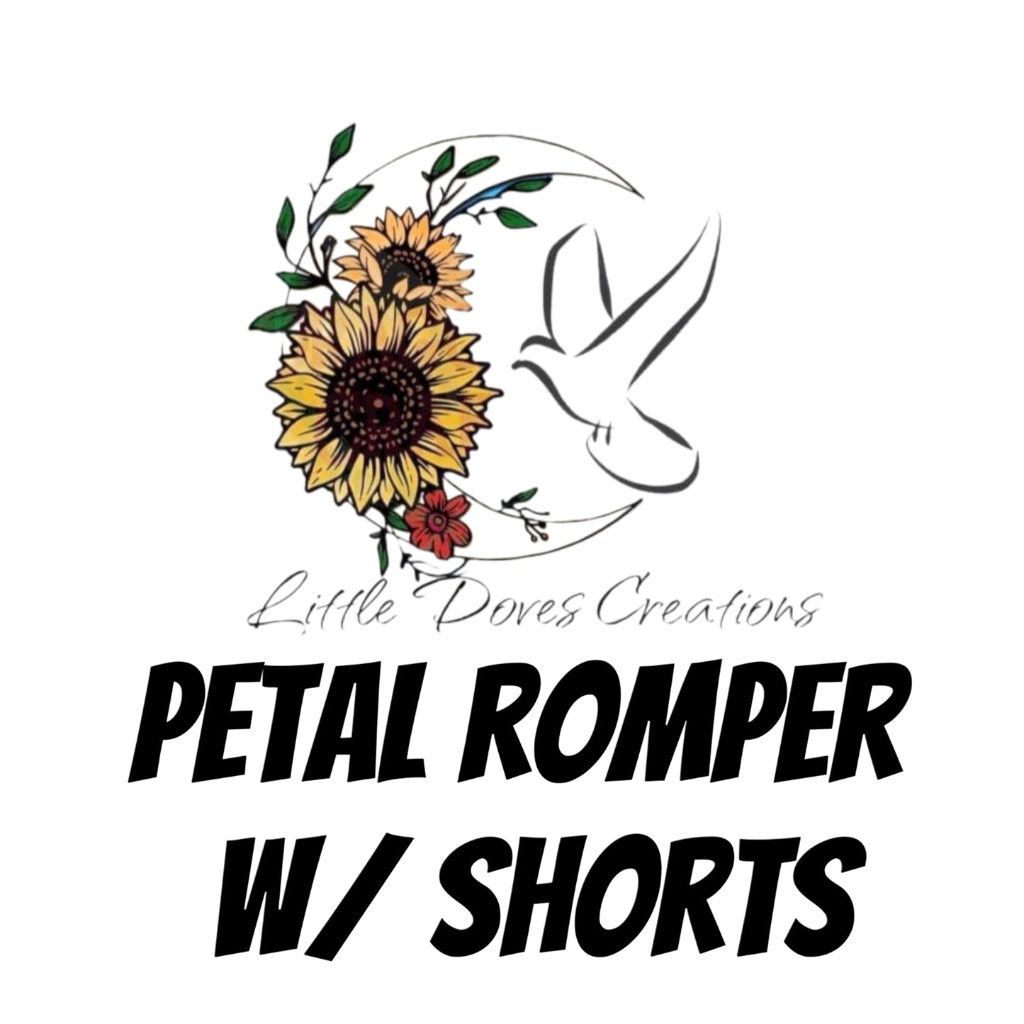 Petal Romper With Shorts