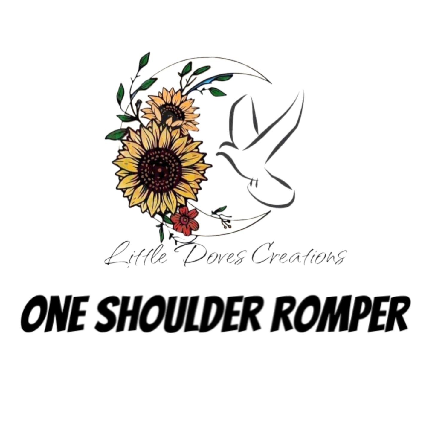 One Shoulder Romper