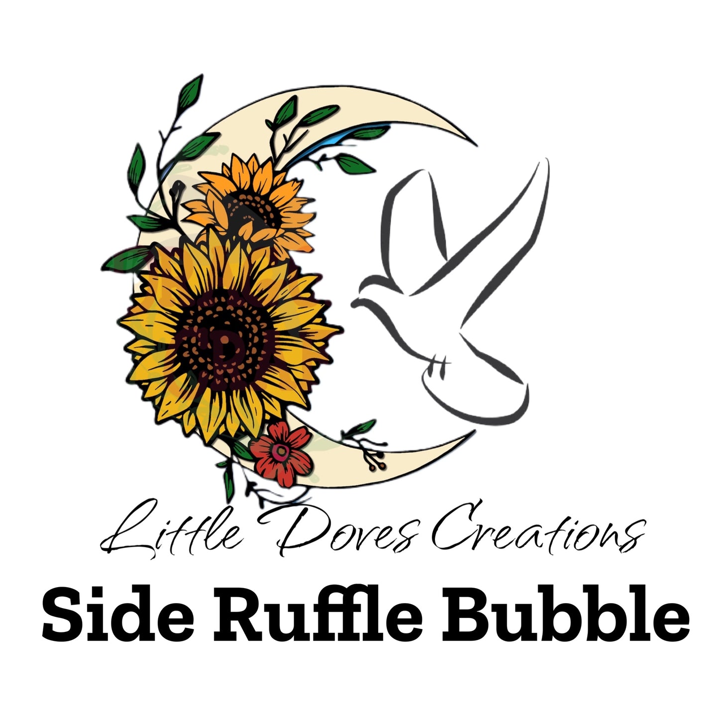 Side ruffle bubble