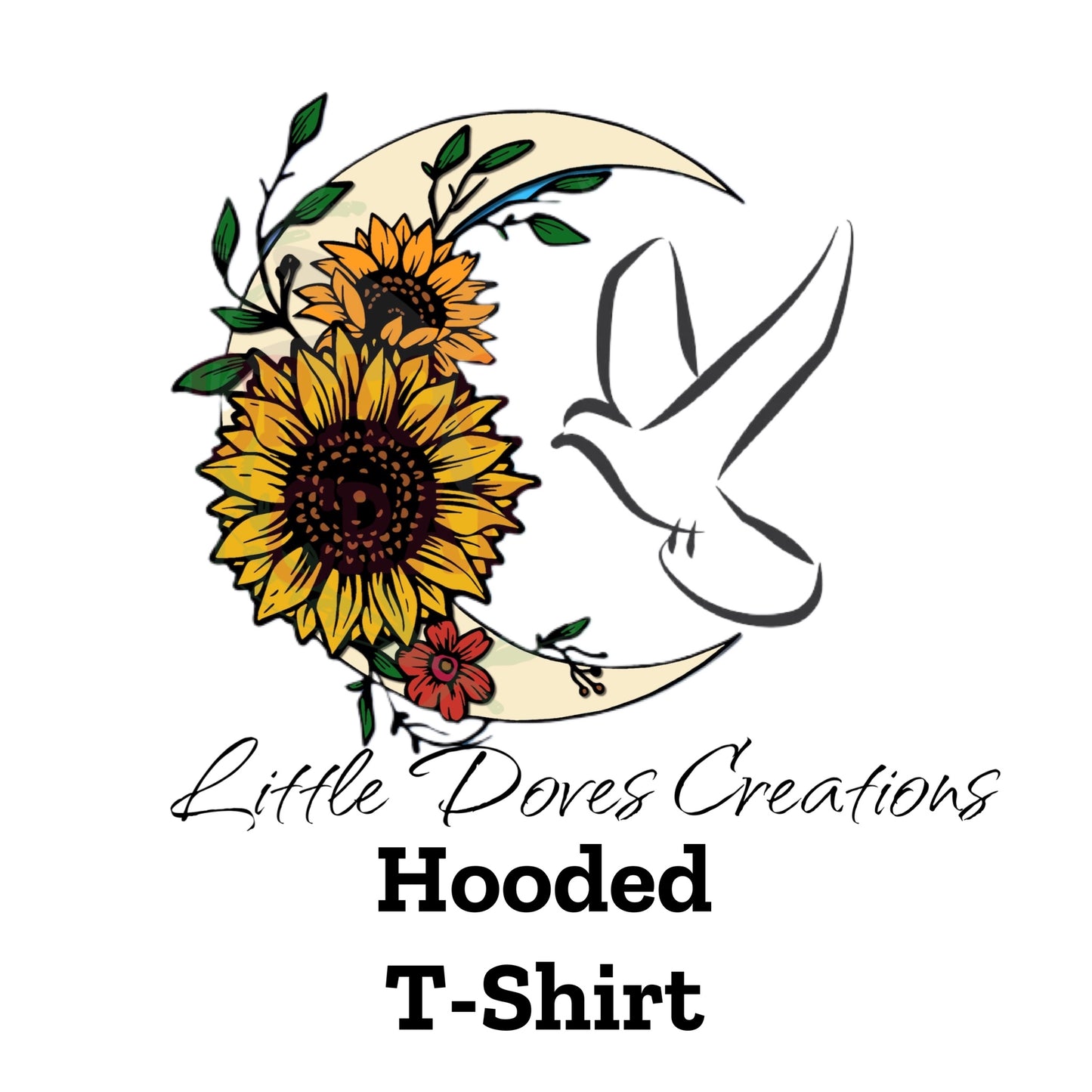 Hooded tee shirt