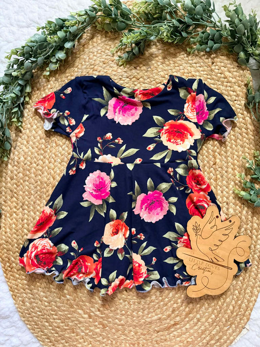 6Y Basic Peplum