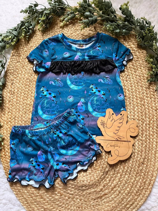 Princess Sleep Set (Front ruffle included) *Bottom Ruffle option select add on*