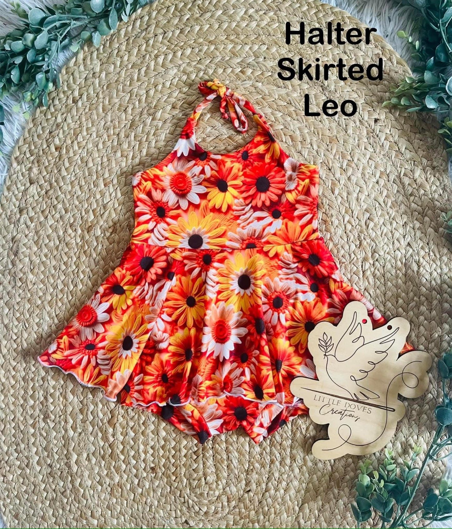 Halter Skirted Leo