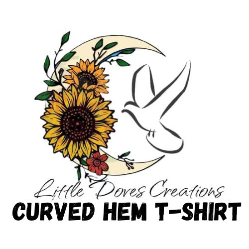 Curved Hem T-Shirt