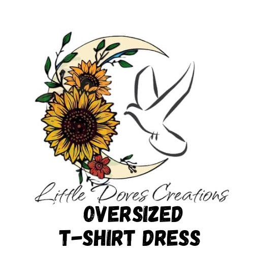 Over Sized T-Shirt Dress